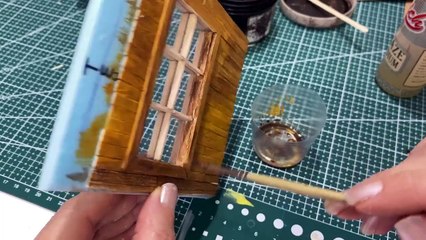 Handmade Miniature Room and Tiny Furnitures _ Diorama _ Model House DIY (1)