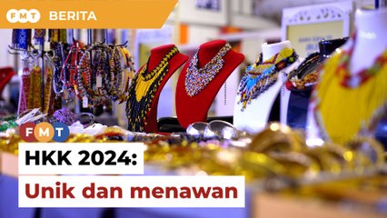 Kraf tangan unik dan cantik di Hari Kraf Kebangsaan 2024