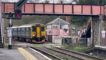 A train arriving at Crediton Railway Station video by Alan Quick IMG_6921