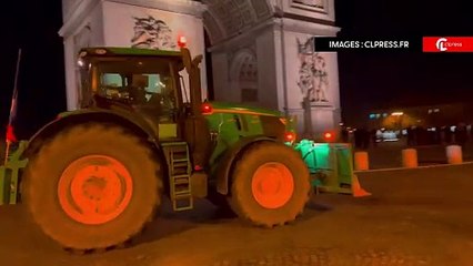 Manifestation agricole à Paris : La Coordination rurale bloque les Champs-Élysées et converge vers la capitale