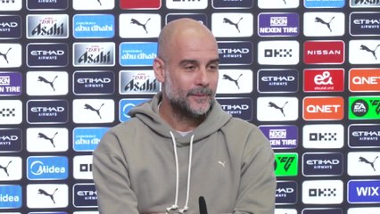 I always like a difficult run of games - Guardiola