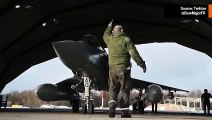 フランスのMirage 2000-5戦闘機が、NATO航空司令部がビデオで公開したとおり、バルト諸国の領空に近づくいくつかのロシア機を迎撃しました。