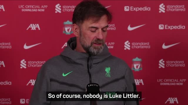 Klopp regrets making Luke Littler comparison with Liverpool youngster