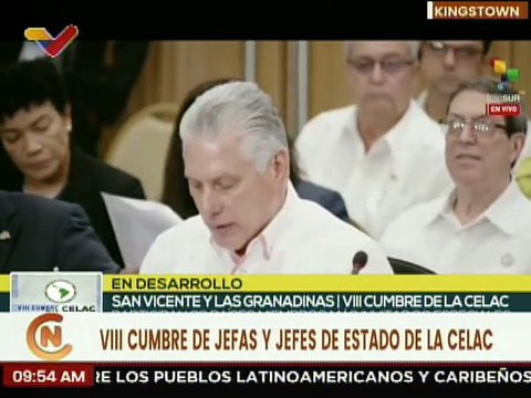 Pdte. de Cuba, Miguel Díaz-Canel: para avanzar en el desarrollo es esencial preservar la paz