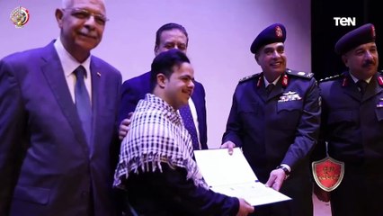 لقاء خاص مع أسرة من ذوي الهمم بمنطقة تجنيد طنطا خلال استلامهم شهادة إنهاء الخدمة العسكرية