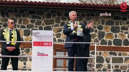 Mansur Yavaş, Ayaş'ta: "Rekor oyla geliyorum ama birçoğunuz siyaset çöplüğüne gömülüyorsunuz"