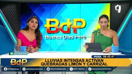 Intensas lluvias activan quebradas y causan derrumbe de viviendas en Piura