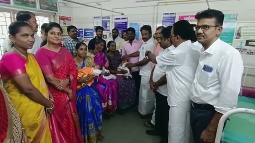 முதல்வர் ஸ்டாலின் பிறந்த நாள் விழா; அரசு மருத்துவமனையில் பிறந்த குழந்தைகளுக்கு தங்க மோதிரம்