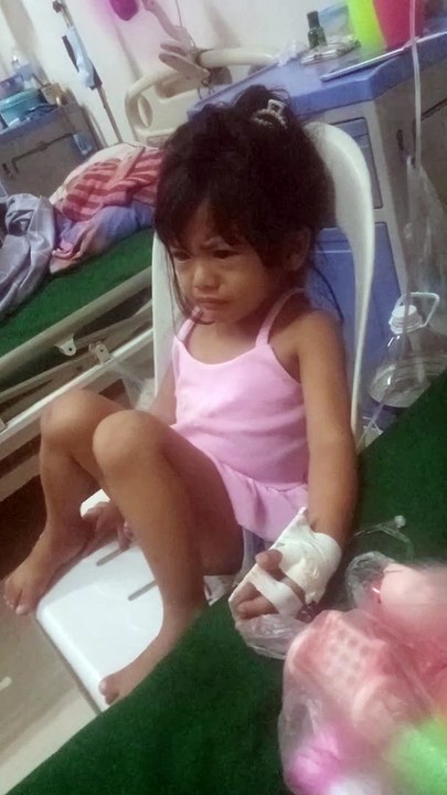 My beautiful princess crying