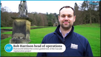 Chatsworth behind the scenes guided tour of the Cascade regeneration project