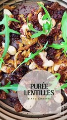 Purée de lentille coquine