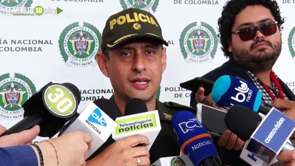 NOTA 1 El capturado por la masacre de Salgar al parecer es integrante del Clan del Golfo