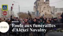 Alexeï Navalny : des milliers de Moscovites disent adieu à l'opposant russe