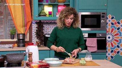 Tagliatelle et poulet farcie au ricotta, Dessert pomme et fromage - Koujinetna Haka S3 EP 25