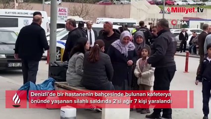 Hastane kafeteryasını bastılar! 2’si ağır 7 kişi yaralandı: Korku dolu anlar ortaya çıktı