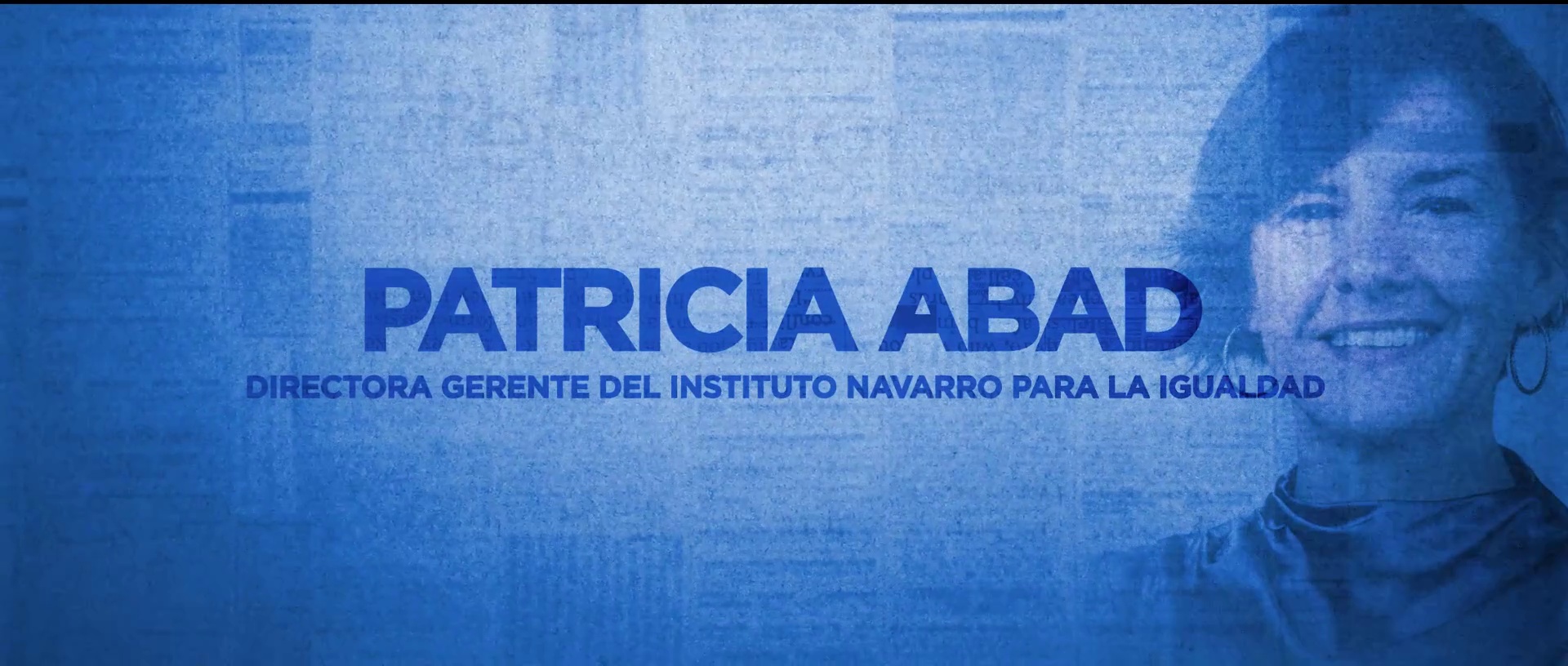 Este martes a las 21:40 horas, 'Cara a Cara' con Patricia Abad, directora gerente del Instituto Navarro para la Igualdad
