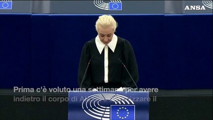 Navalnaya: "Spero polizia non arresti chi verra' al funerale di mio marito"