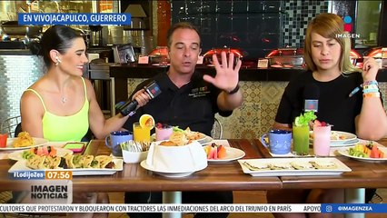 Marlene y Stephany terminan la semana desayunando en Acapulco