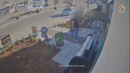 CCTV footage of cars following murder of 16-year-old