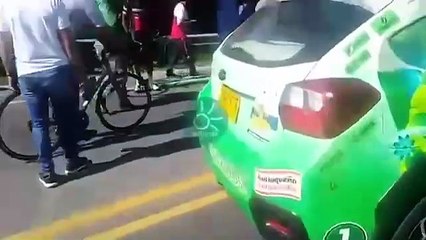 Accidente Ciclista La Ceja