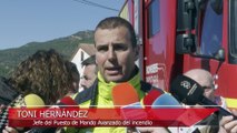 Avances en el incendio de Toga (Castellón): extinguido un foco y levantado el confinamiento