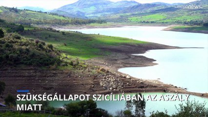 Szükségállapot Szicíliában a súlyos aszály miatt