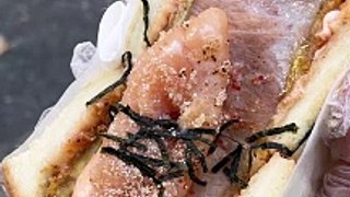 【SYOK最FUN】日本特派篇｜厚到一口咬不下的猪肉三明治