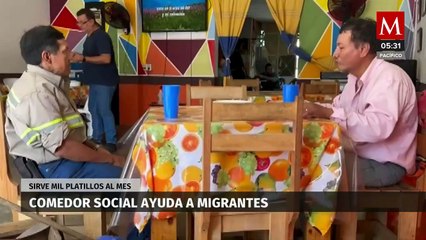 Comedor Social Beth-Lehem ayuda a migrantes en Tuxtepec ; sirve mil platillos al mes