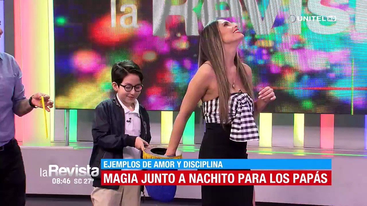 El divertido momento del mago Nachito en La Rev...
