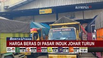 Harga Beras di Pasar Induk Johar Karawang Berangsur Turun
