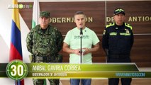 Gobernador de Antioquia rechaza los hechos registrados en zona rural del municipio de Cáceres