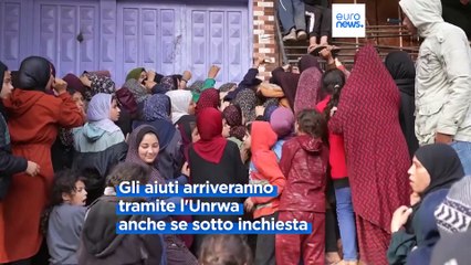 Download Video: Ue, 150 milioni di euro a Unrwa: continuano indagini sui presunti legami tra l'agenzia Onu e Hamas