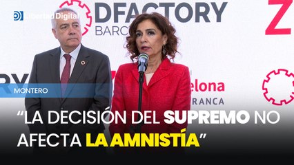 Montero cree que la imputación de Puigdemont no afectará negociar la amnistía