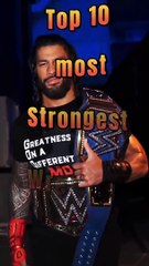 Top 10 most Strongest Wrestlers in The World #shorts #wwe
