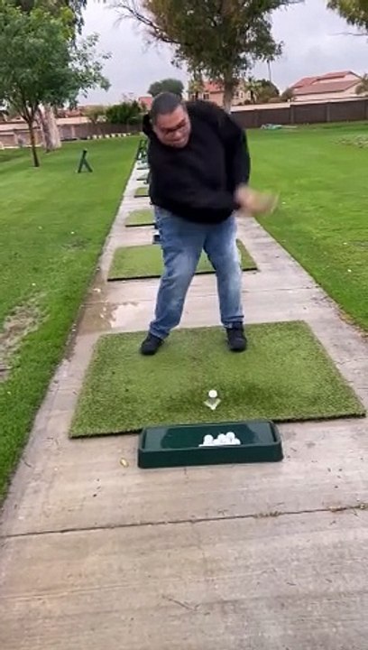 Golf Version Of Tablecloth Magic Trick