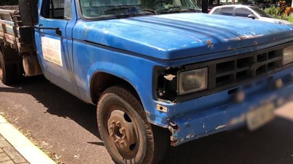 Motociclista fica ferido em colisão no Centro