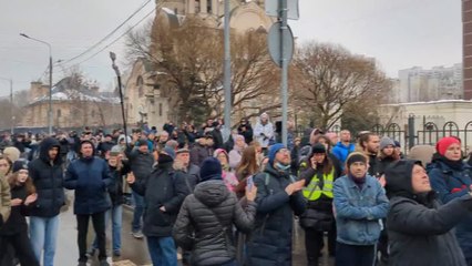 Así ha sido el funeral del opositor ruso