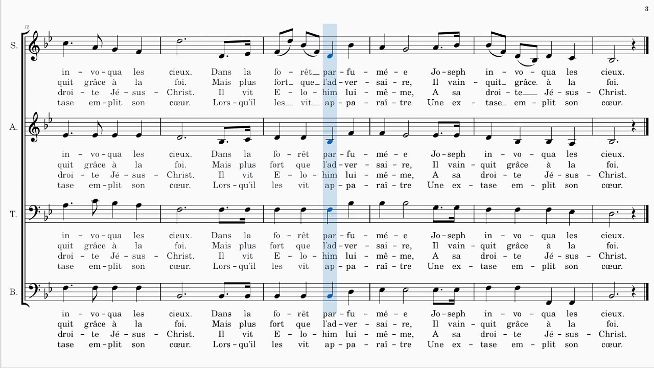 La première prière de Joseph Smith (Cantique No 14)