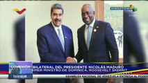 Venezuela: Pdte. Maduro se reúne con el primer ministro de Dominica en la VIII Cumbre de la CELAC