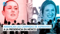 Arrancan las campañas de aspirantes a la presidencia en México