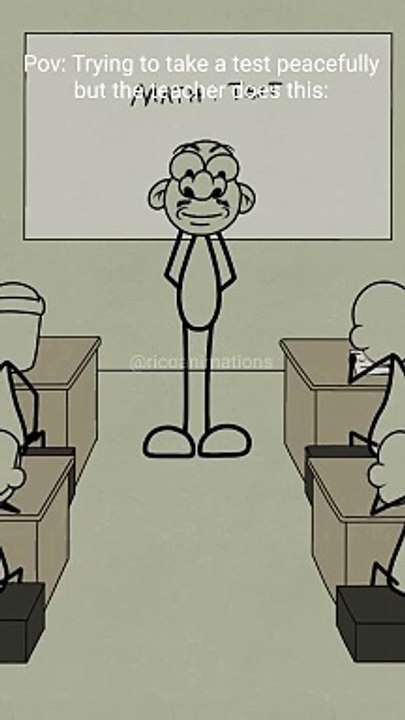 Doing my exams peacefully then the teacher does this 4k memes shorts