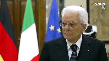 Italia-Germania, Mattarella a Scholz: "Rapporti straordinariamente solidi"