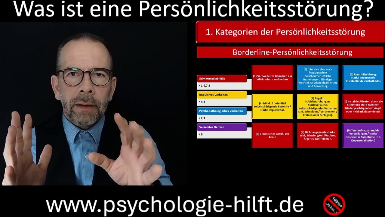 Ist Persönlichkeitsstörung ein Entwicklungstrauma Oder eine PTBS