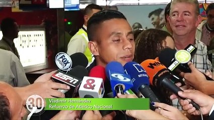 20-01-18 Vladimir Hernandez reconocio que Nacional y Junior se lo estaba peleando