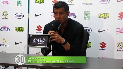 8-02-18 Jorge Almiron se refirio al desempeno de Gonzalo Castellani en el partido ante Millonarios