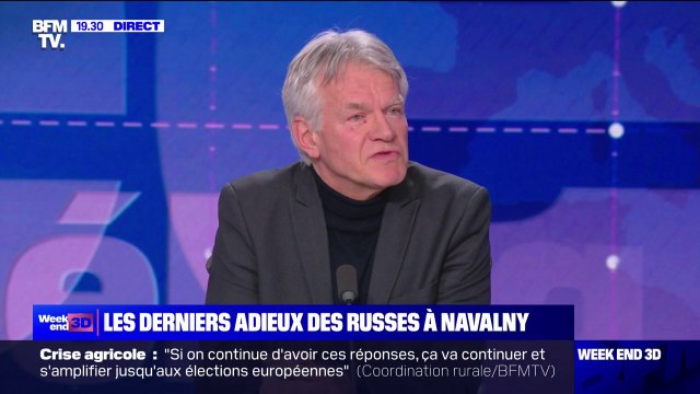 Rassemblements en hommage à Alexeï Navalny: C'est un acte d'héroïsme , pour l'écrivain et ancien diplomate Olivier Weber