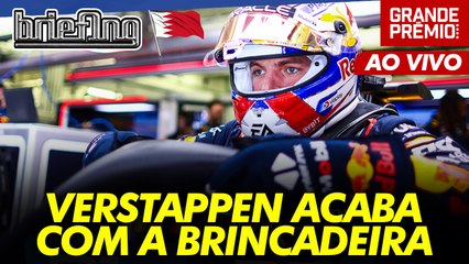 Verstappen conquista a pole no Bahrein e inicia a temporada com força 🚥