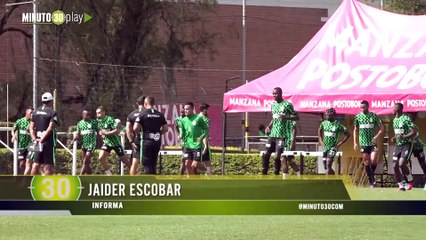 Nacional enfrentará a Medellín motivado por su clasificación en Sudamericana
