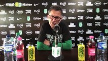 Osorio confía en que Nacional va a mostrar un mejor nivel ante Tolima