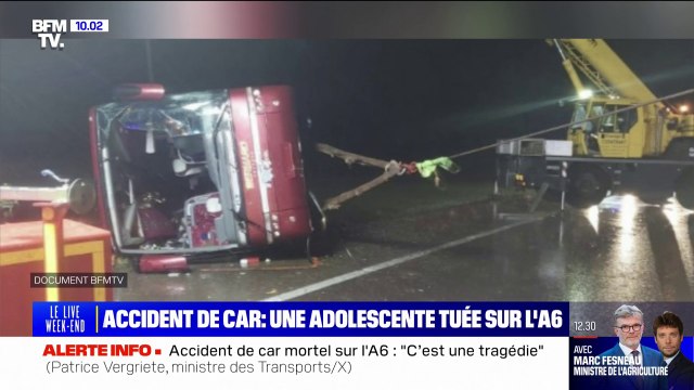Accident sur l'A6: C'est moi qui ai annoncé le décès de leur fille Frédéric Duché (Maire des Andelys,Eure)